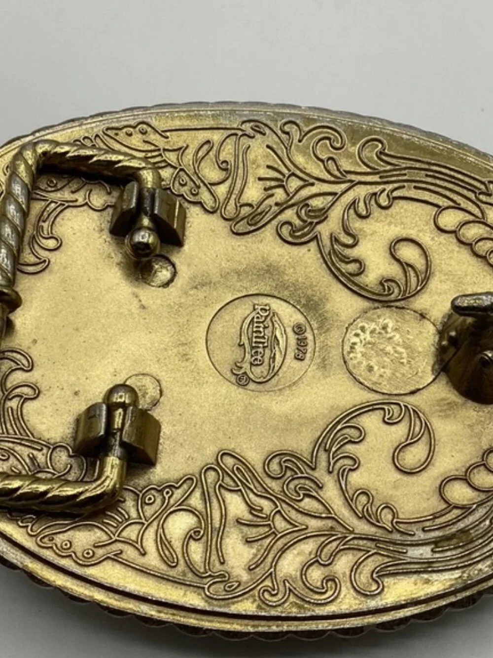 Raintree Bass Fish Belt Buckle Rare Vintage‎ 1978 3-D Realistic 3